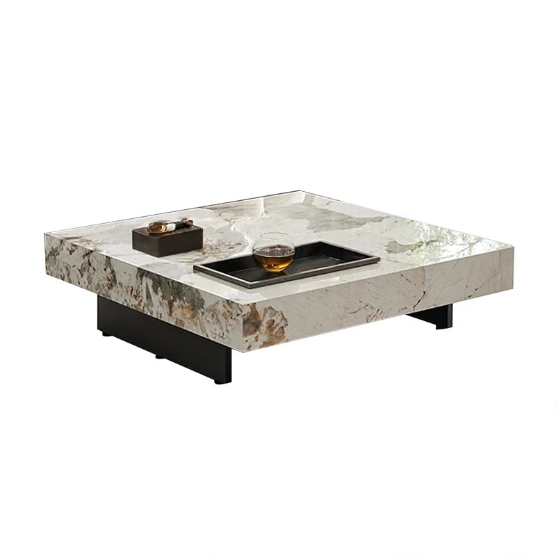 Briamarie 39.37'' Square Sintered Stone Coffee Table