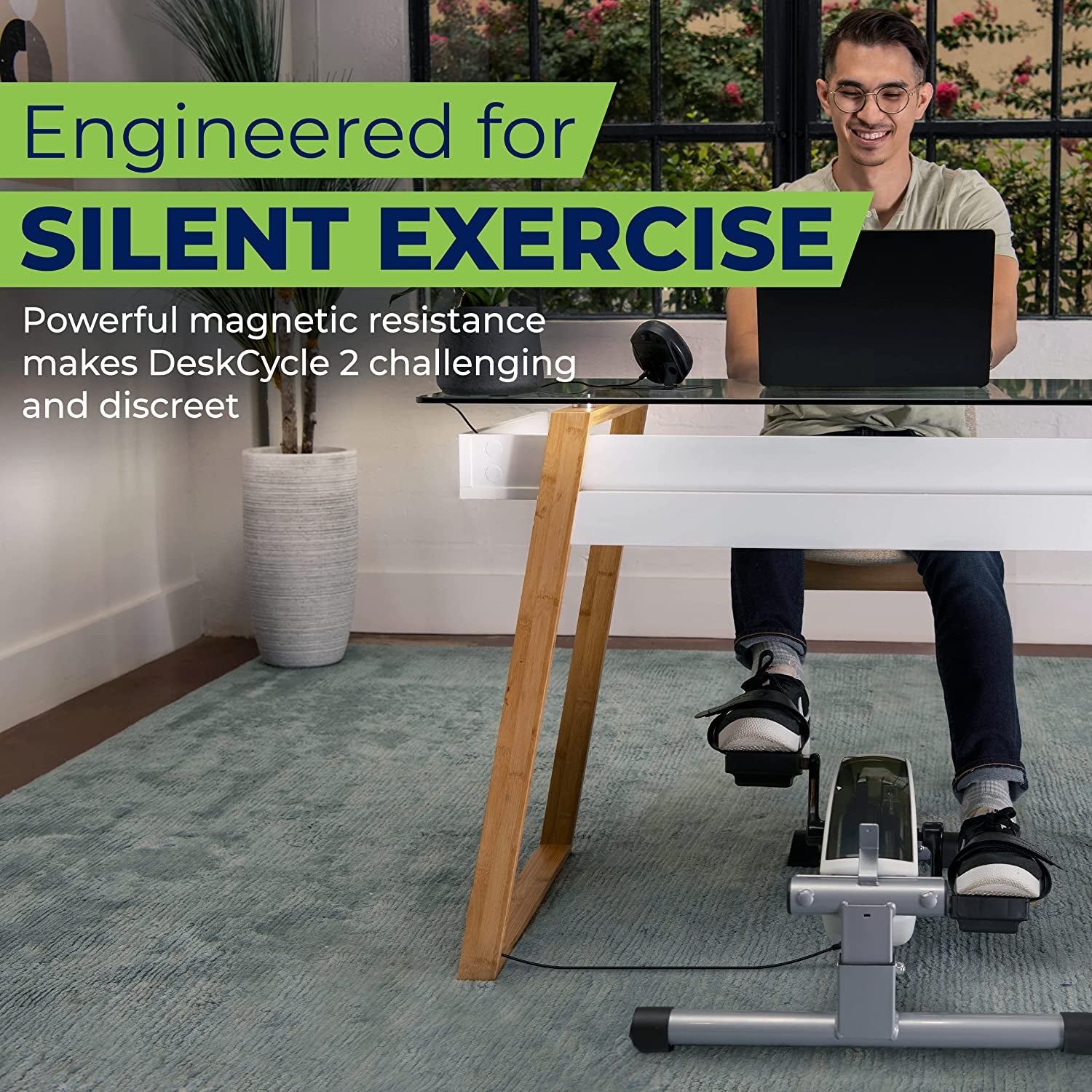 under Desk Bike Pedal Exerciser