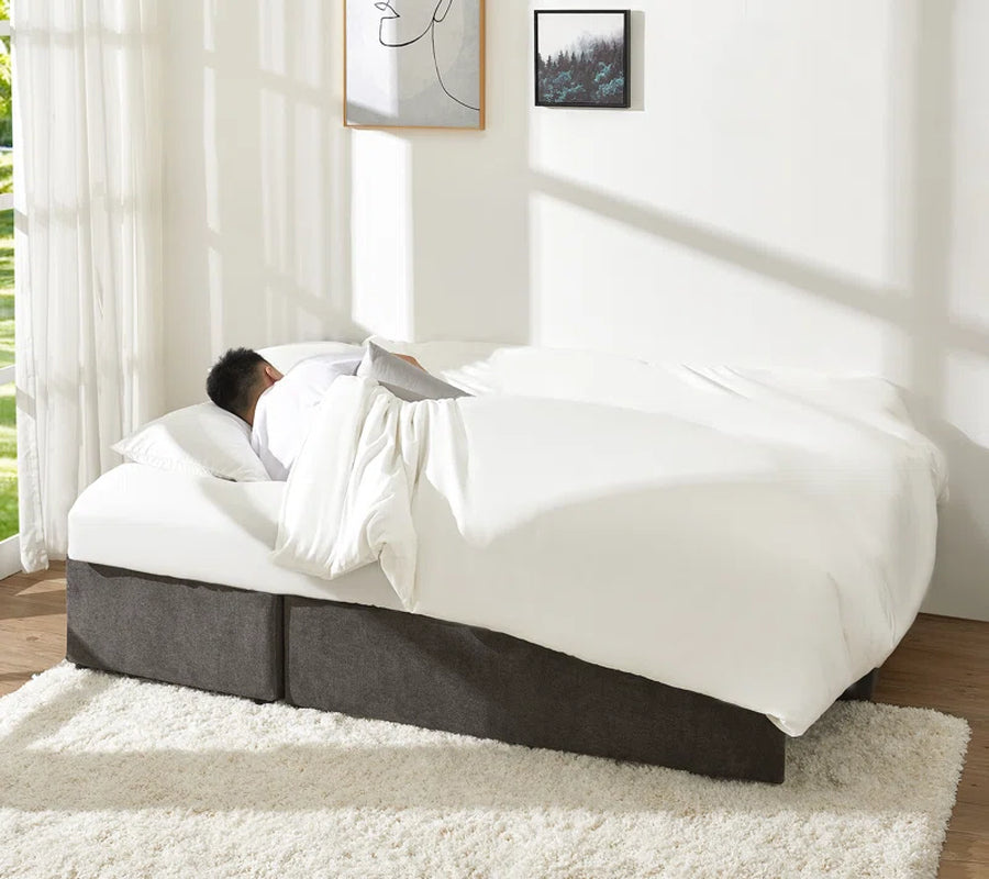 Baerl 84" Sofa Bed Pull Out Bed with Storage Chaise