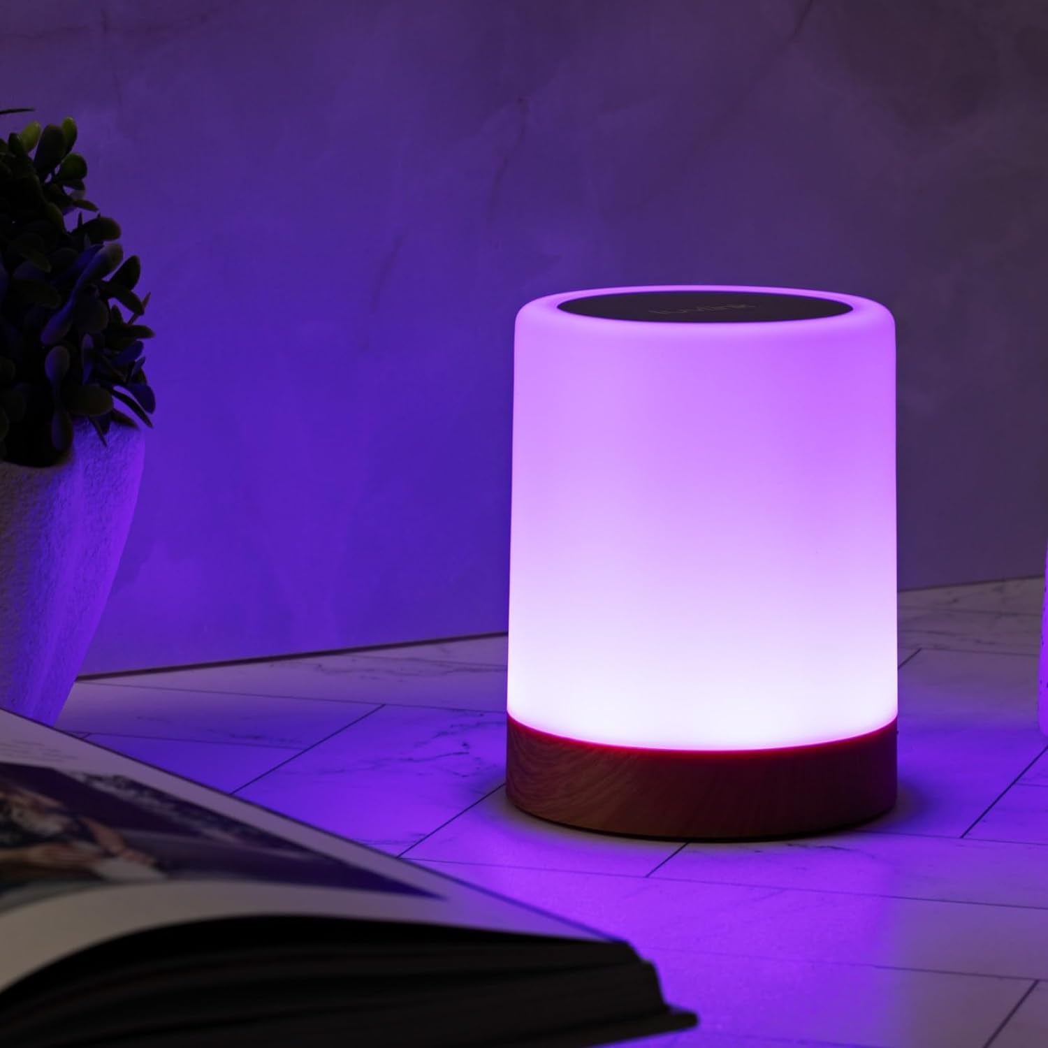 Friendship Lamp V2.0 - Long Distance Wifi Touch Lamps for Couples, Friends & Family | Stay Connected from Anywhere – Easy App Setup – No Subscription (Set of Two)