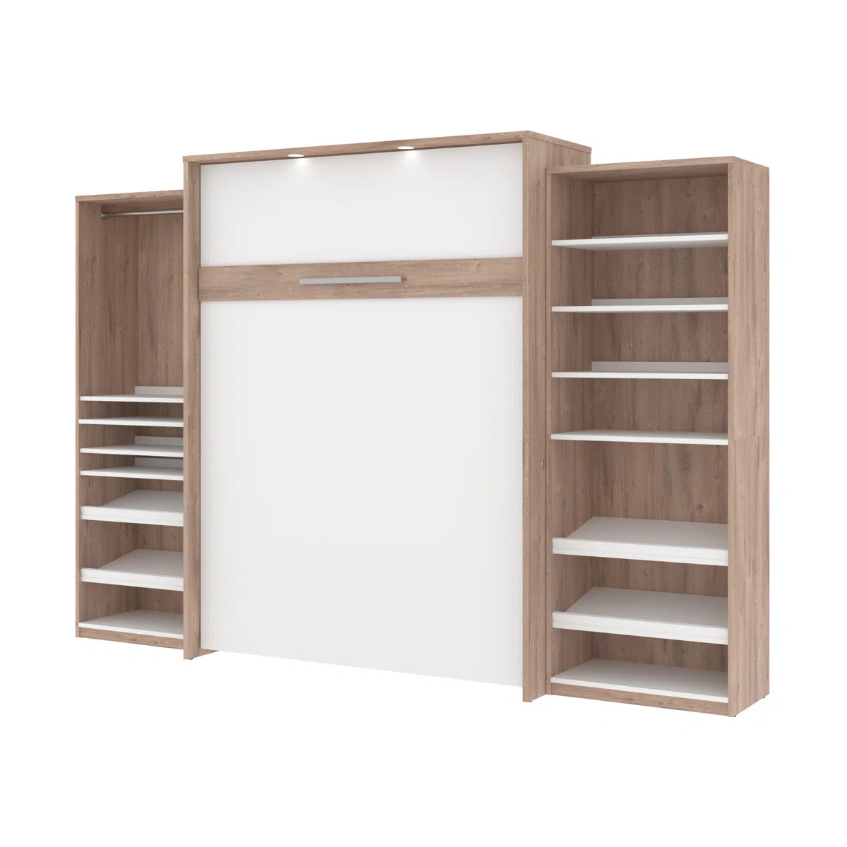 Osterman™ Murphy Platform Bed — Space-Saving Wall Bed with Dual-Piston Lift, Slat Support & 10-Year Warranty | Lux Smart Home Living