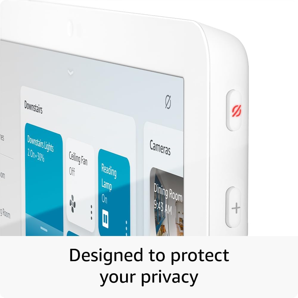 All-New Echo Hub Bundle with Ring Video Doorbell Wired