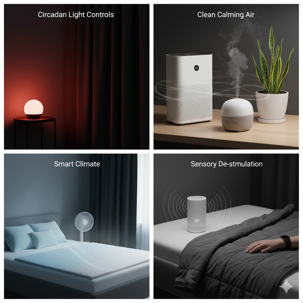 The Sleep Sanctum™ — Neuroscience-Backed Sleep Sanctuary Bundle for Deep Sleep, Faster Recovery & Circadian Reset