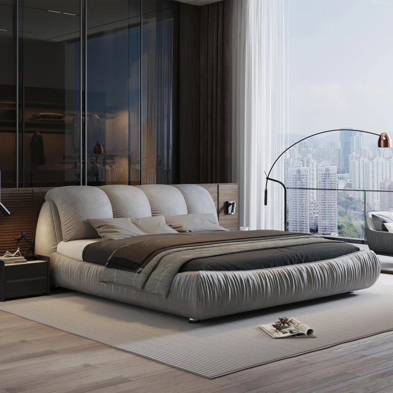 Kierran Upholstered Platform Bed – Luxurious Comfort and Modern Elegance for Your Dream Bedroom
