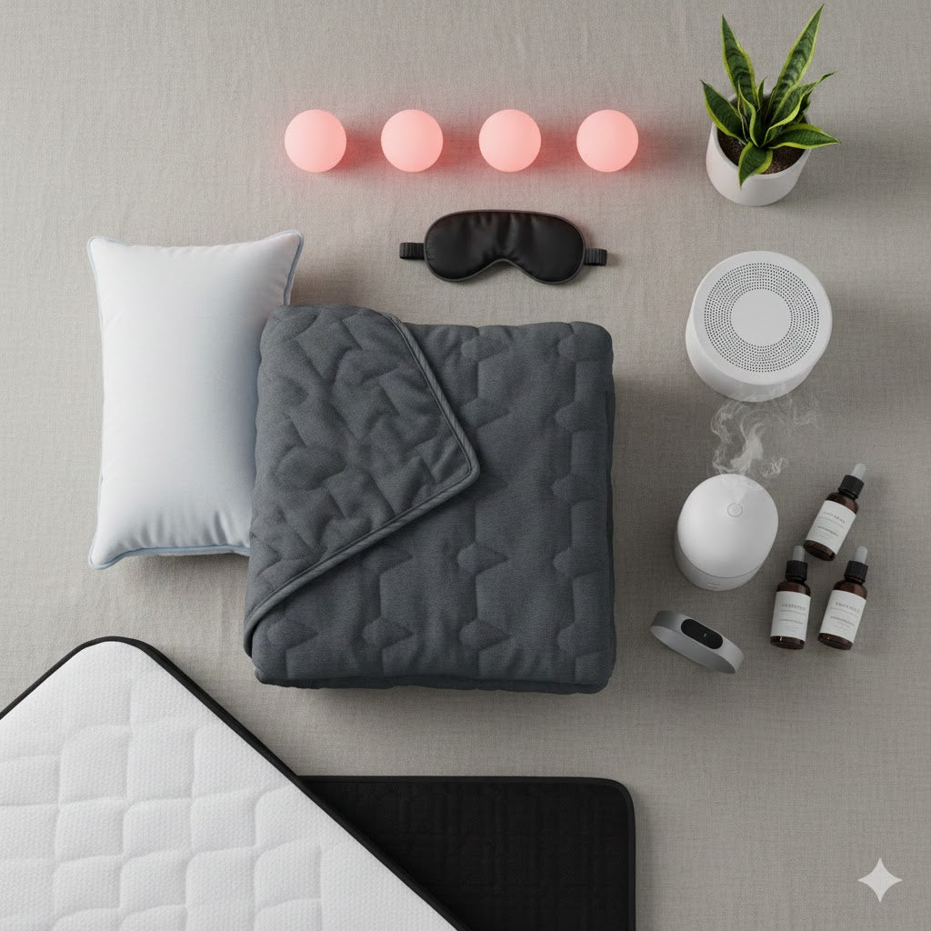 The Sleep Sanctum™ — Neuroscience-Backed Sleep Sanctuary Bundle for Deep Sleep, Faster Recovery & Circadian Reset