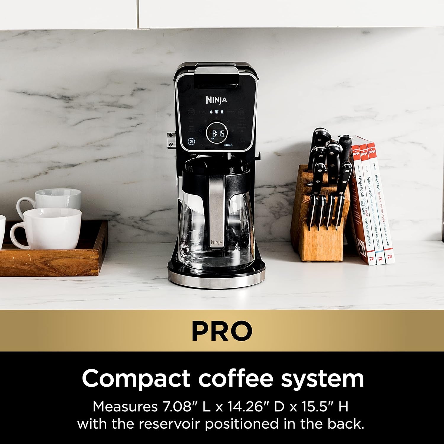 Hot and Iced Coffee Maker, Single Serve Coffee Maker and Drip Coffee Machine, Dualbrew Pro Specialty 12-Cup with K-Cup Combo, Includes Permanent Filter, CFP307