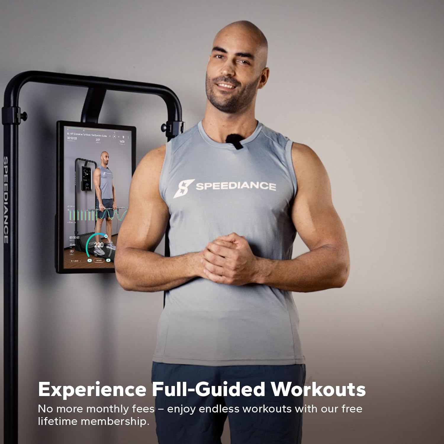 Smart Home Gym System, Gym Monster Multifunctional Smith Machine Home Gym Power Cage, All-In-One Cable Machine for Home Workout, Full Body Strength Training Fitness Exercise Machine