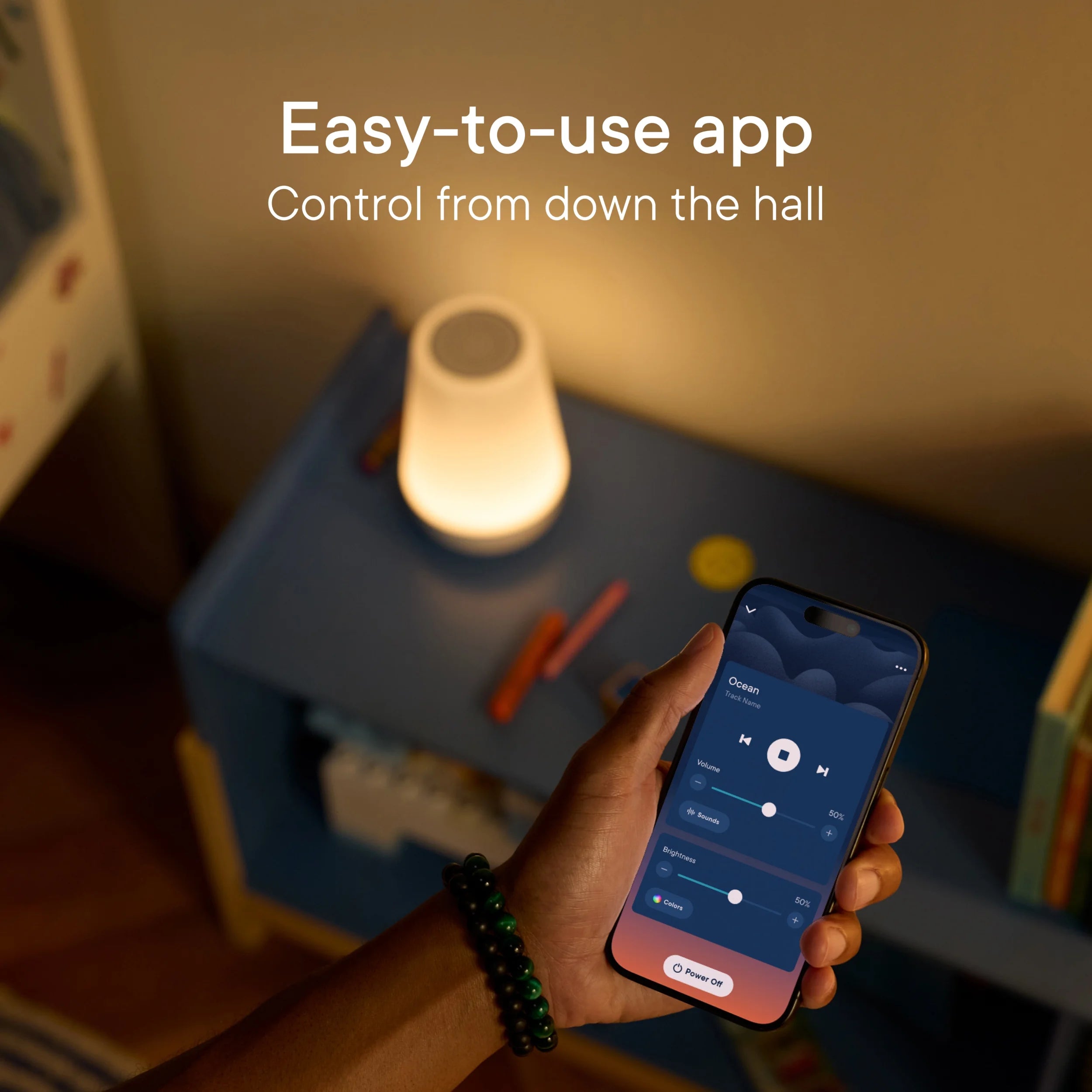 Rest+ 2Nd Gen All-In-One Sleep Assistant, Nightlight & Sound Machine with Back-Up Battery