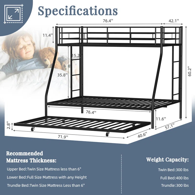 Arnya Standard Bunk Bed