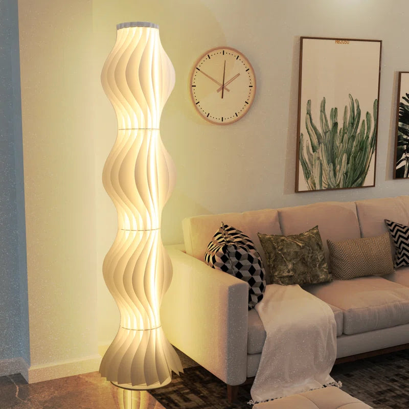 Allicia 66.9'' White LED Novelty Floor Lamp