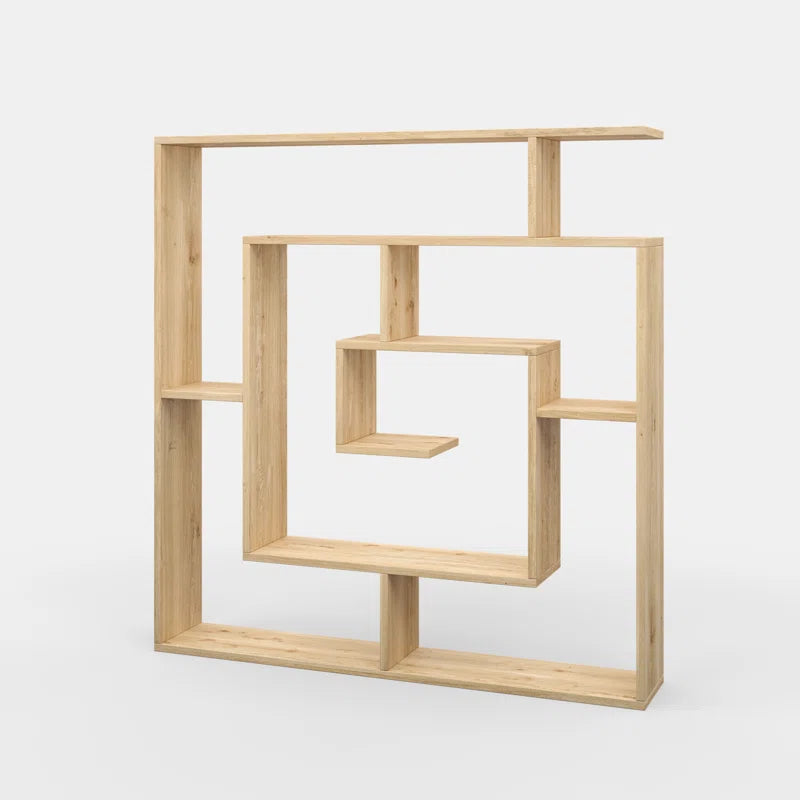 Abston Geometric Bookcase