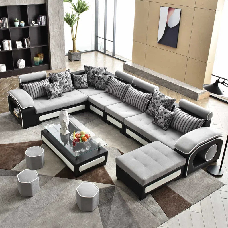 Bandler 10 - Piece Slipcovered Sectional