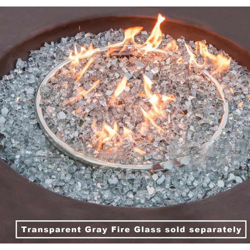 Langport Concrete Propane Fire Pit Table