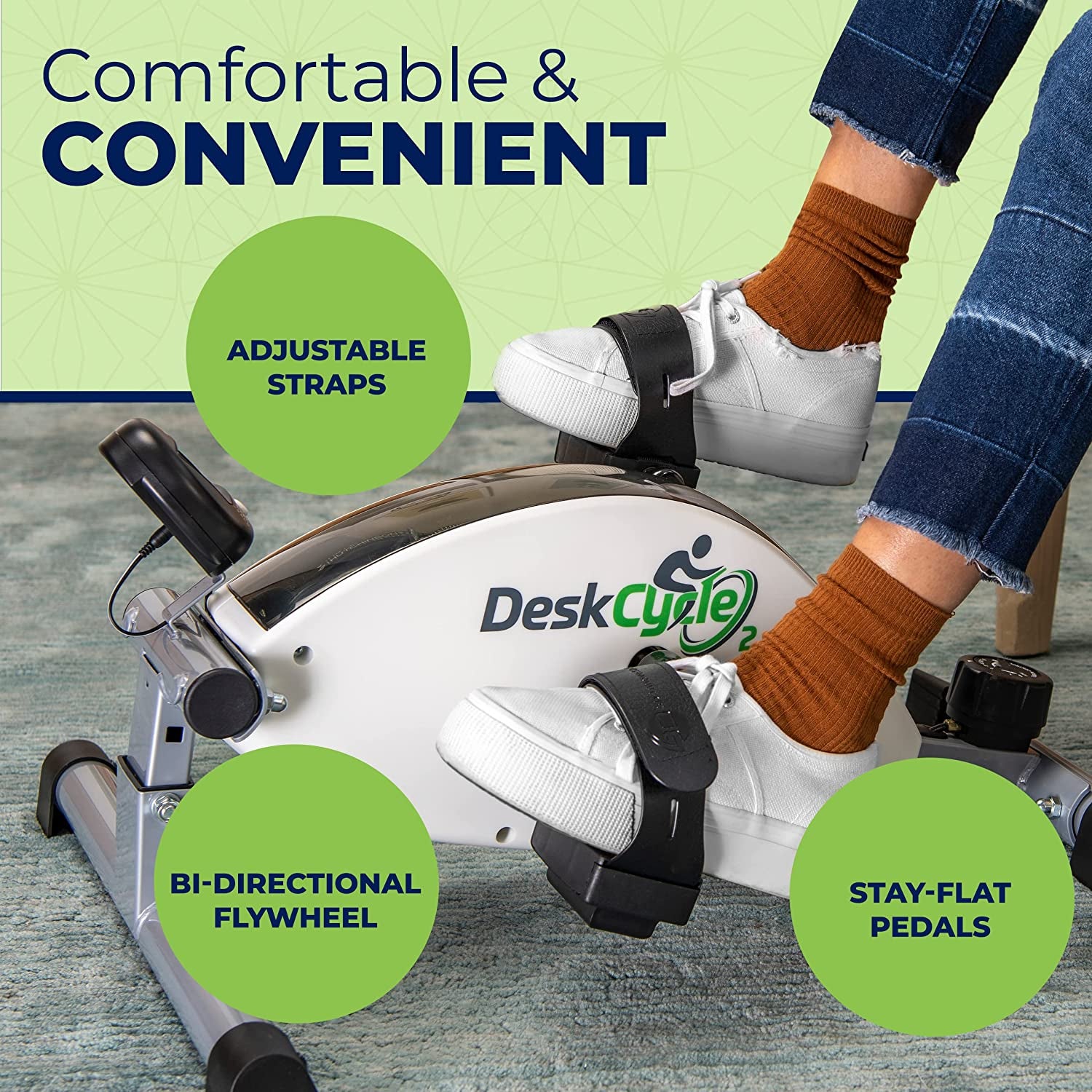 under Desk Bike Pedal Exerciser