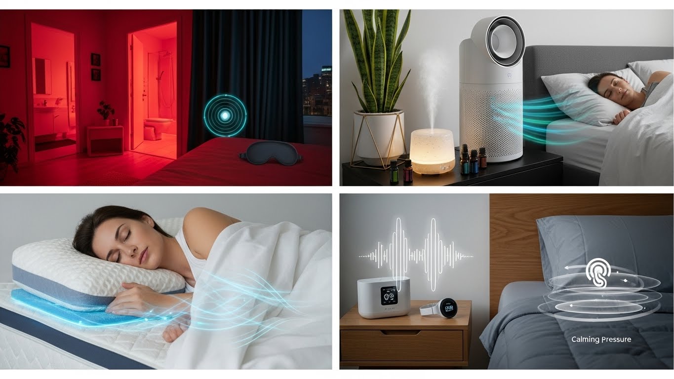 The Sleep Sanctum™ — Neuroscience-Backed Sleep Sanctuary Bundle for Deep Sleep, Faster Recovery & Circadian Reset