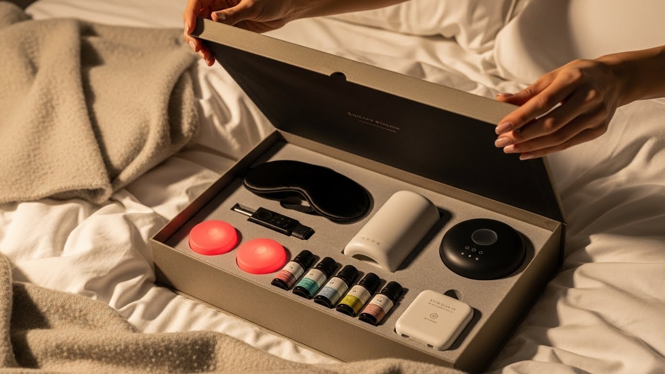 The Sleep Sanctum™ — Neuroscience-Backed Sleep Sanctuary Bundle for Deep Sleep, Faster Recovery & Circadian Reset