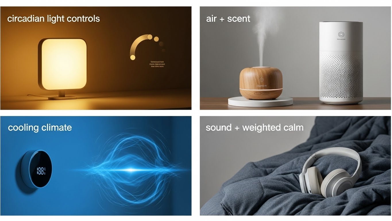 The Sleep Sanctum™ — Neuroscience-Backed Sleep Sanctuary Bundle for Deep Sleep, Faster Recovery & Circadian Reset