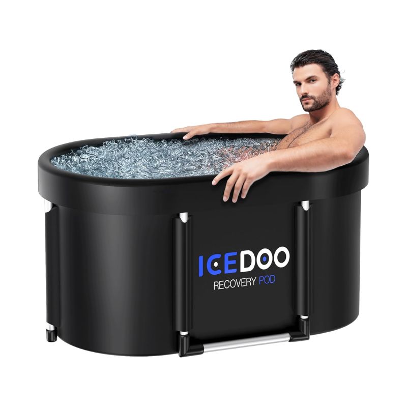 Portable Cold Plunge Tub for Recovery, Home & Gym - XL 129 Gal Ice Bath