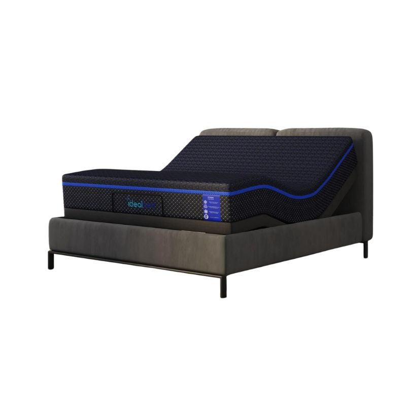 iDealBed S4 Nebula Luxury Hybrid Mattress with 6i Adjustable Bed System | Medium Soft King | Cooling, Comfort, Advanced Silent Operation, & Pillow Tilt Technology