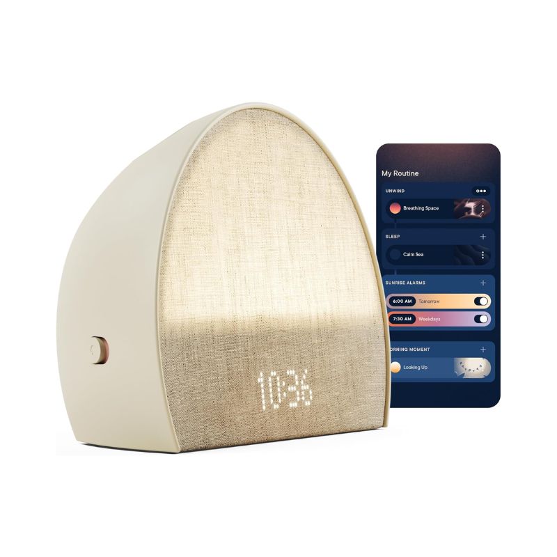 Hatch Restore 2 – Smart Sunrise Alarm, Sound Machine & Sleep Assistant