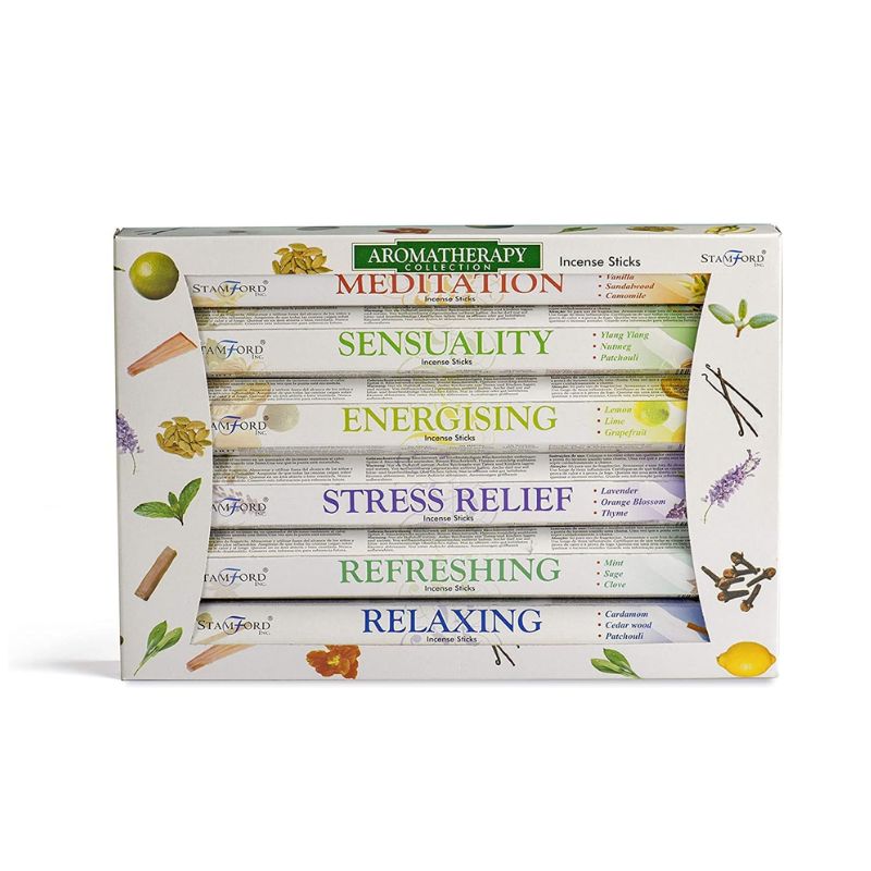 Stamford Incense Sticks – 120 Pack for Relaxation, Meditation & Energy Boost