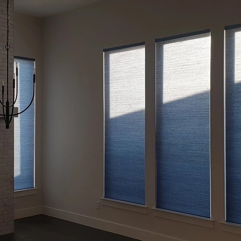 Smart Motorized Blackout Honeycomb Blinds – Alexa & WiFi Compatible