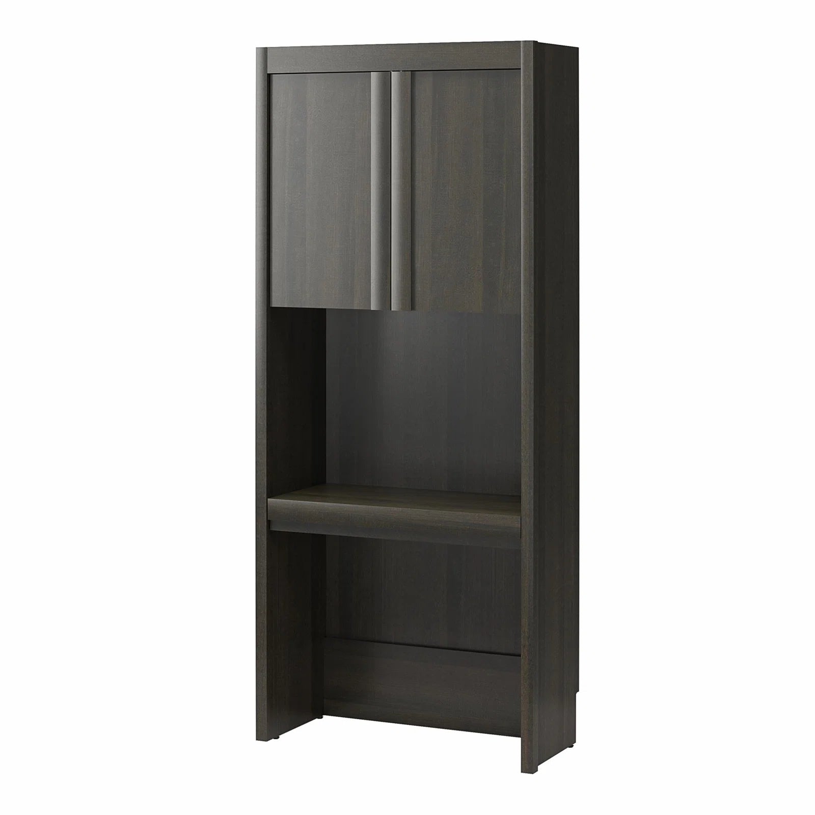 Wade Logan Wexford Murphy Storage Bed | Multifunctional Bed with 2 Vanity Desks, Cabinets & Drawers | Space-Saving Design for Modern Living