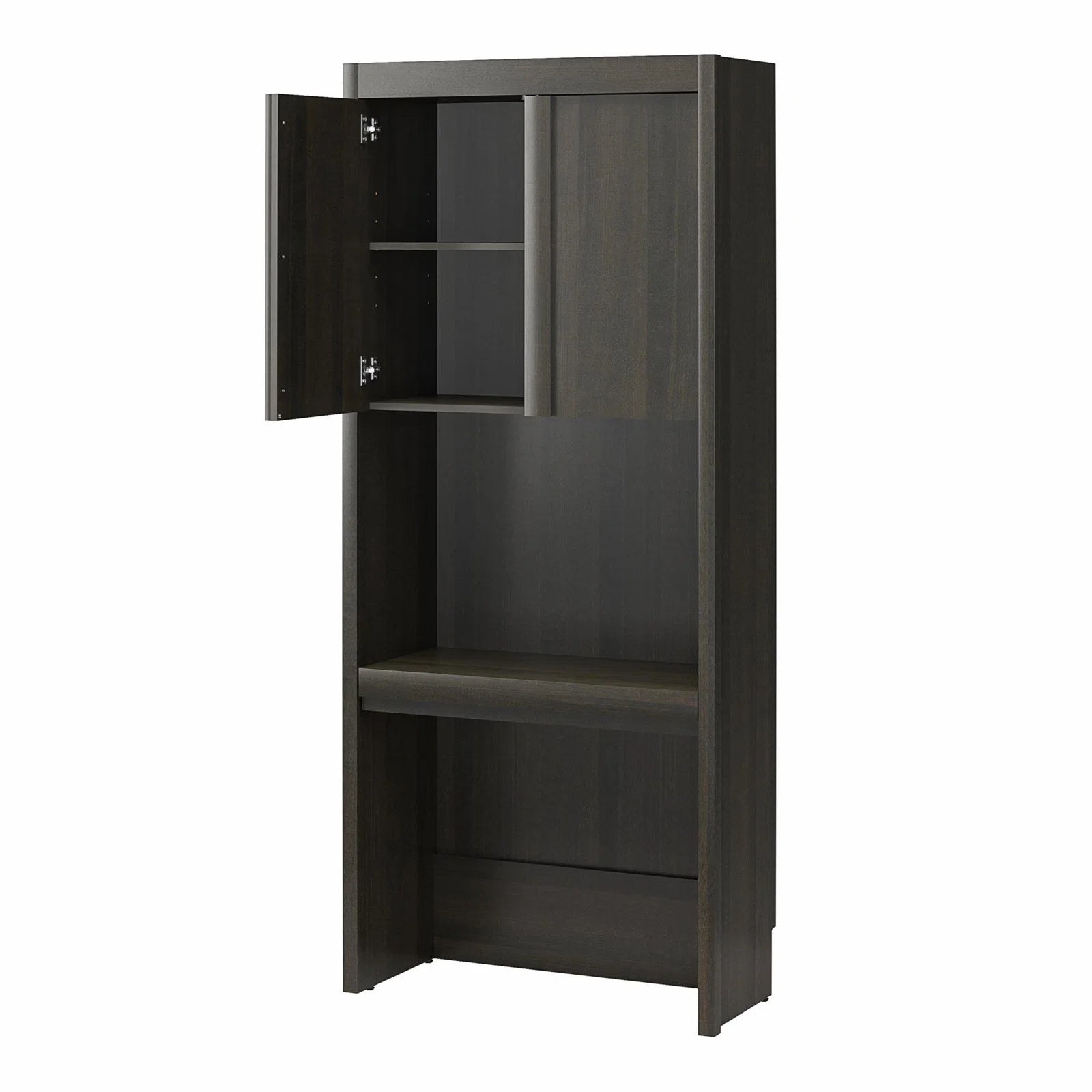 Wade Logan Wexford Murphy Storage Bed | Multifunctional Bed with 2 Vanity Desks, Cabinets & Drawers | Space-Saving Design for Modern Living