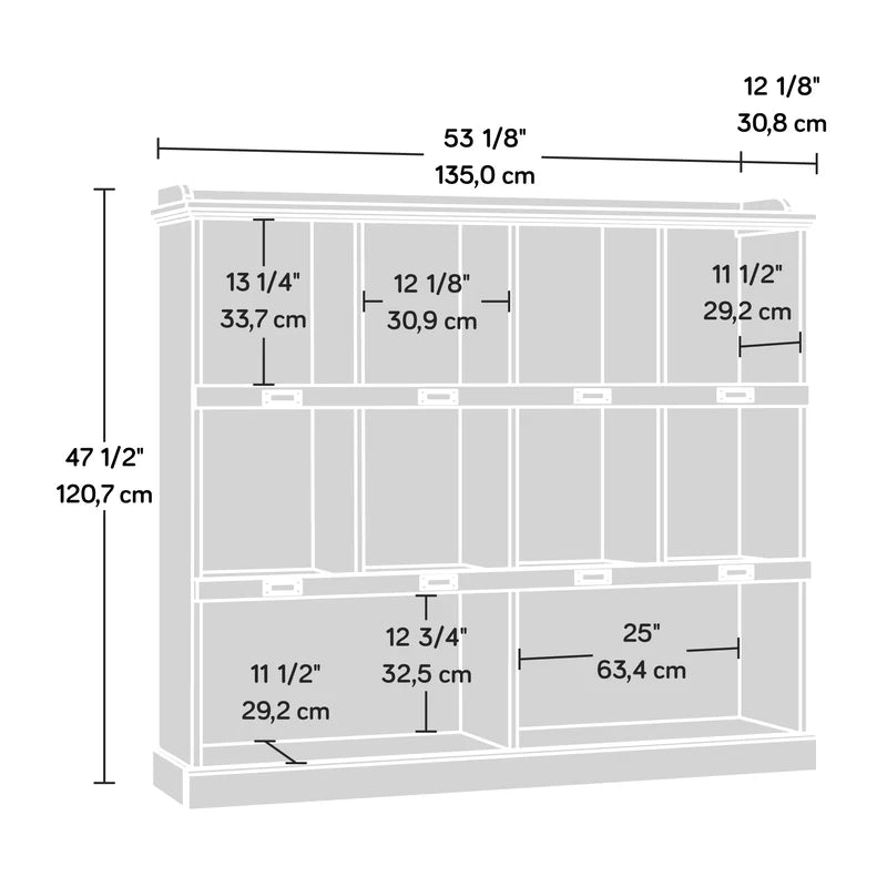 Evanjames Bookcase