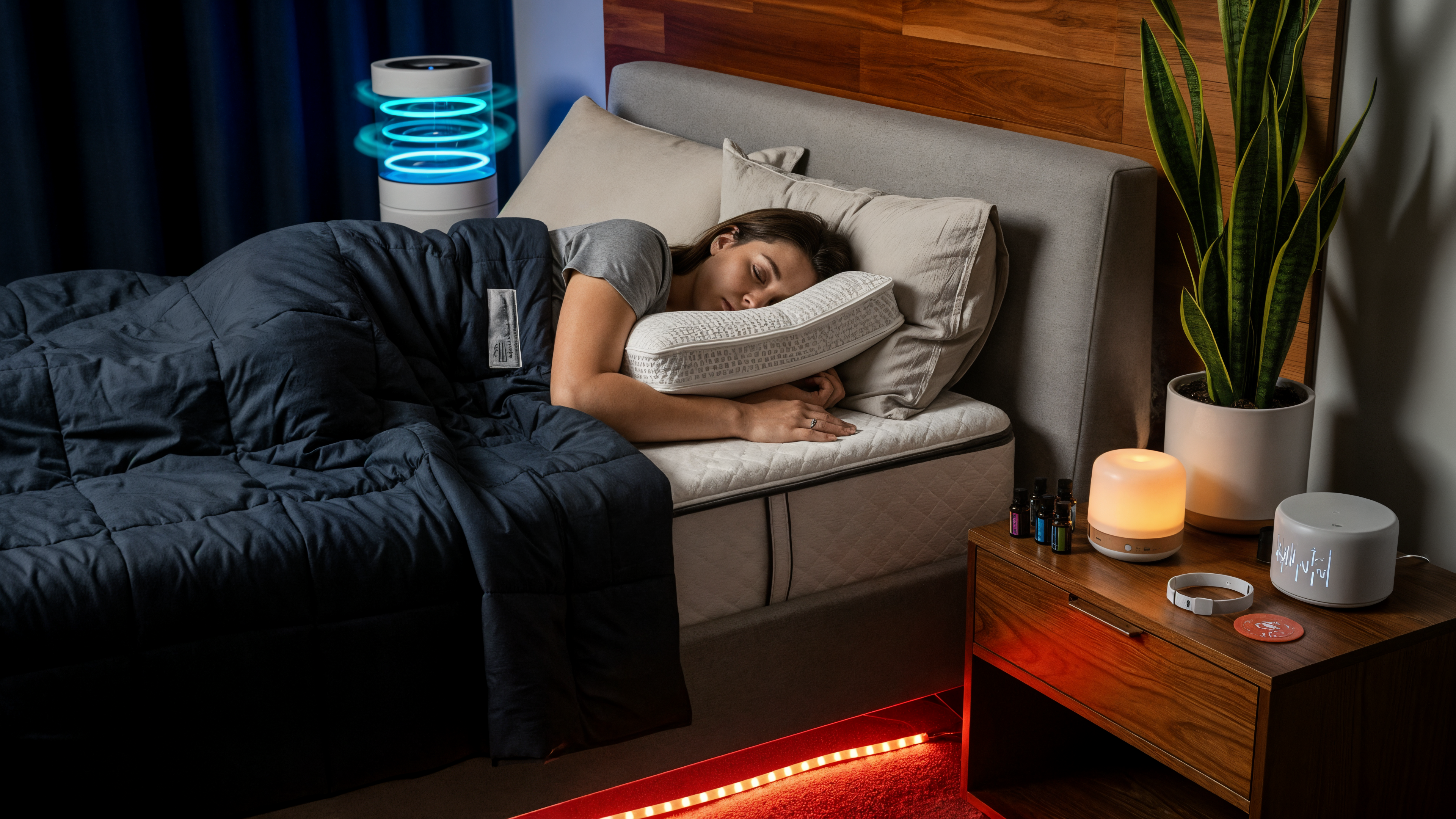 The Sleep Sanctum™ — Neuroscience-Backed Sleep Sanctuary Bundle for Deep Sleep, Faster Recovery & Circadian Reset