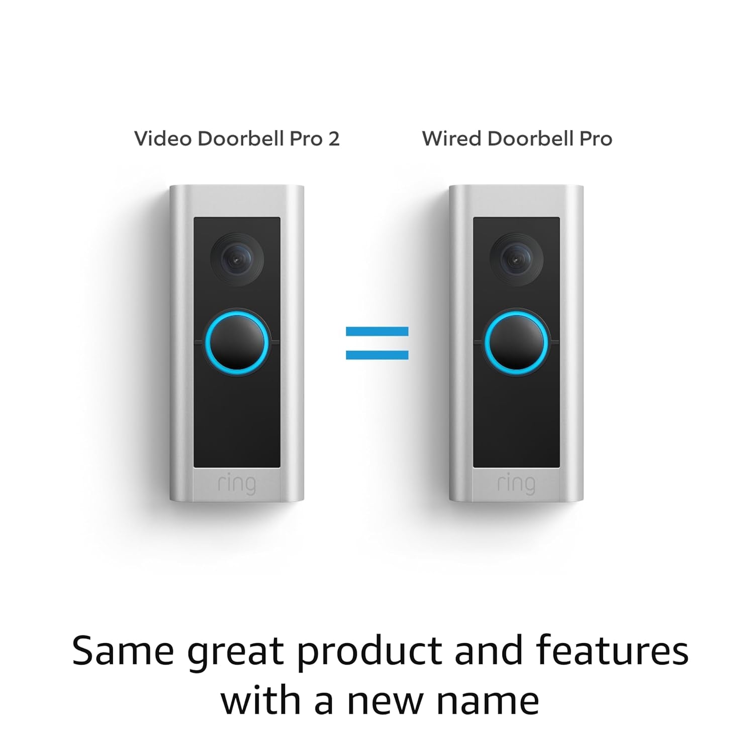 Wired Doorbell Pro (Video Doorbell Pro 2) with Floodlight Cam Wired (White) and Alarm 14-Piece (White)