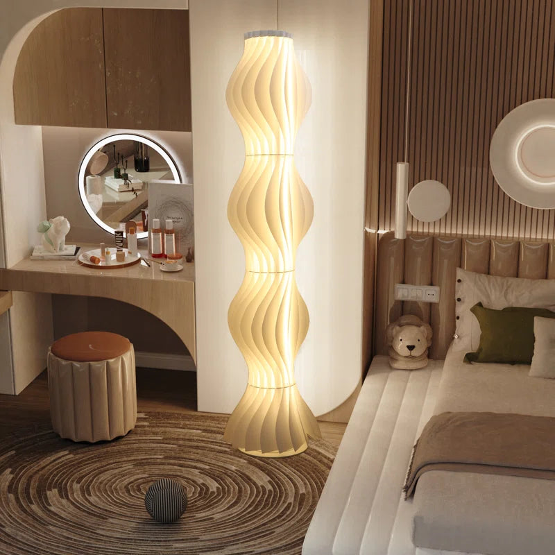 Allicia 66.9'' White LED Novelty Floor Lamp
