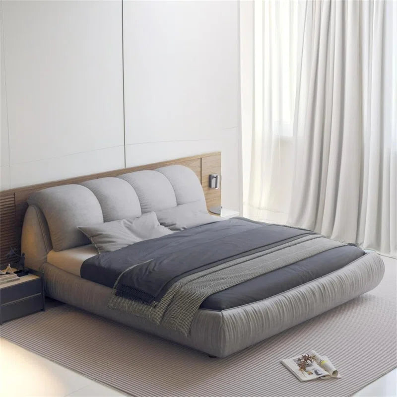 Kierran Upholstered Platform Bed – Luxurious Comfort and Modern Elegance for Your Dream Bedroom