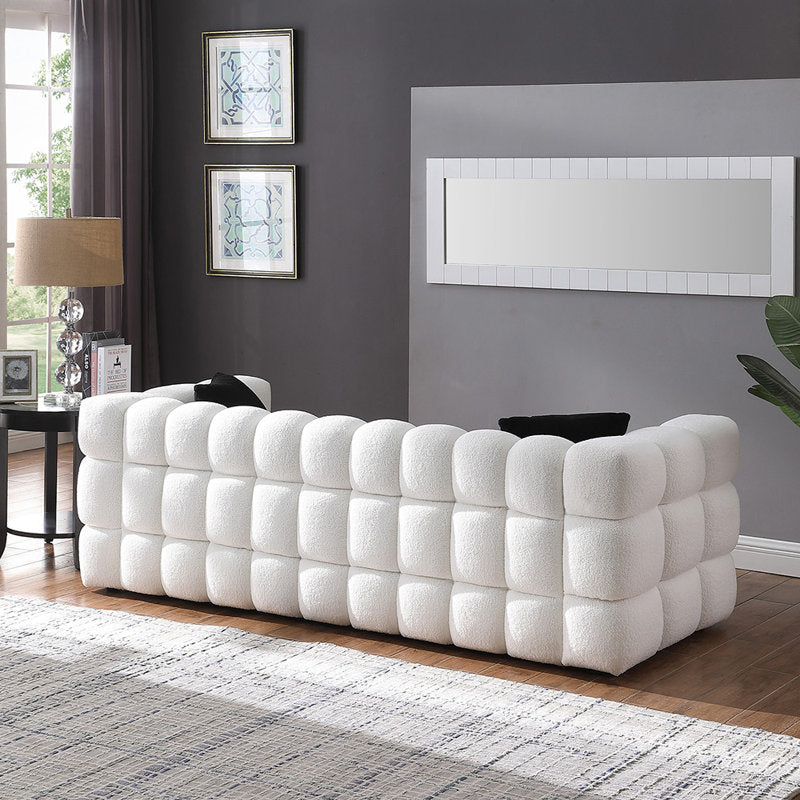 Elegant Monica 2-Piece Bouclé Living Room Set – Luxe Comfort & Timeless Modern Design