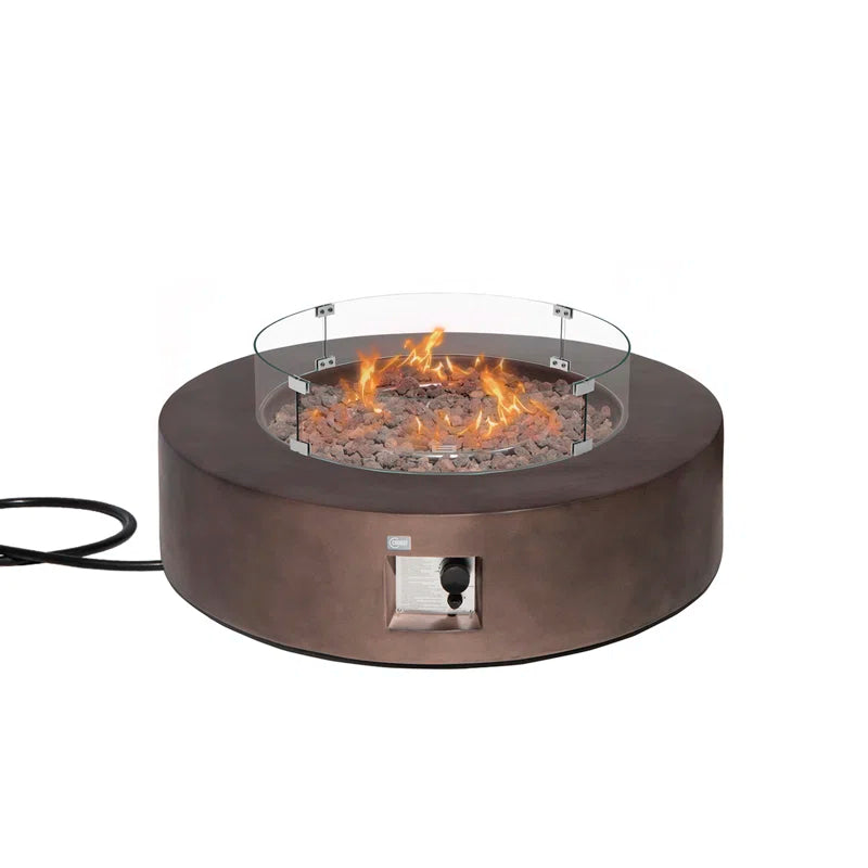 Langport Concrete Propane Fire Pit Table