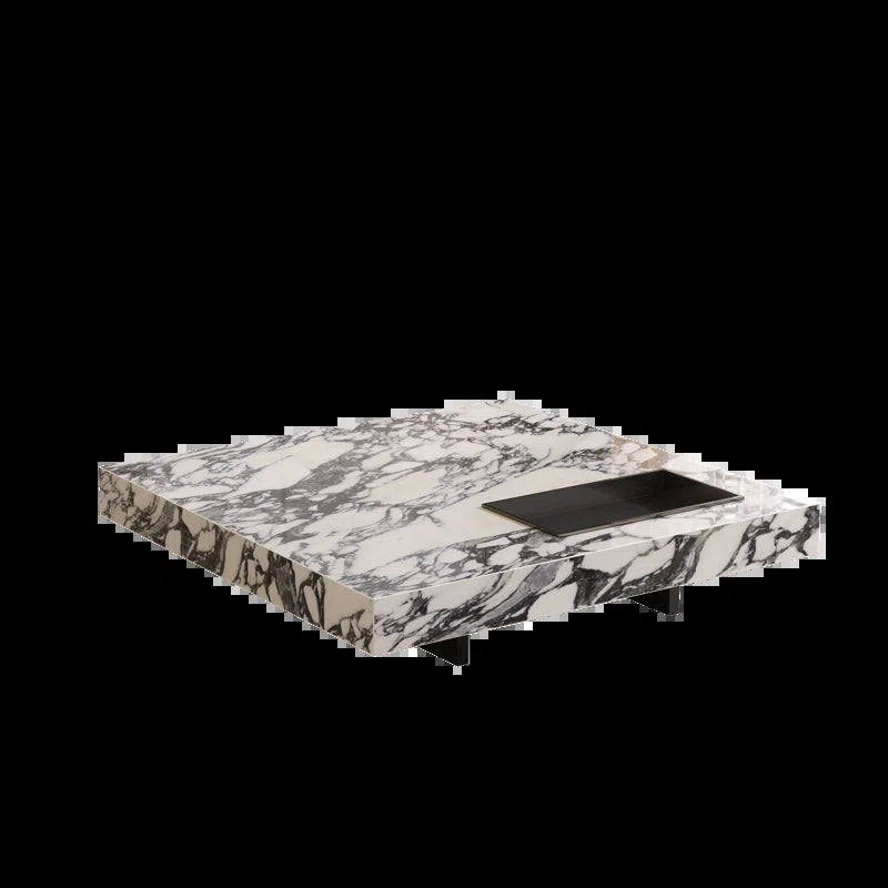 Briamarie 39.37'' Square Sintered Stone Coffee Table