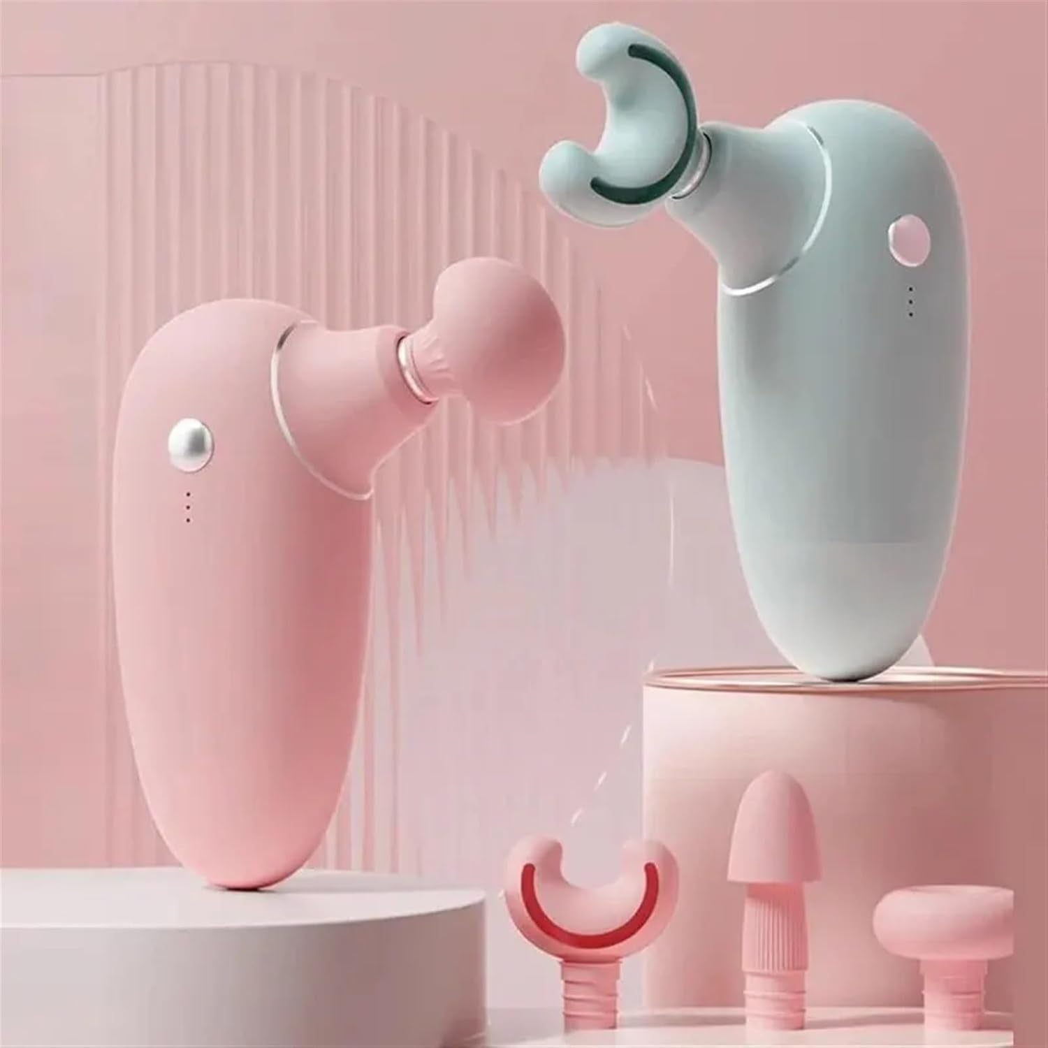 Vibrator,Adults Erotic,Masturbation Equipment Mini Pocket-Sized Deep Portable Percussion Muscle Massager Gun, Ultra Small & Quiet Muscle Massage Gun,On the Go Usage(Pink)