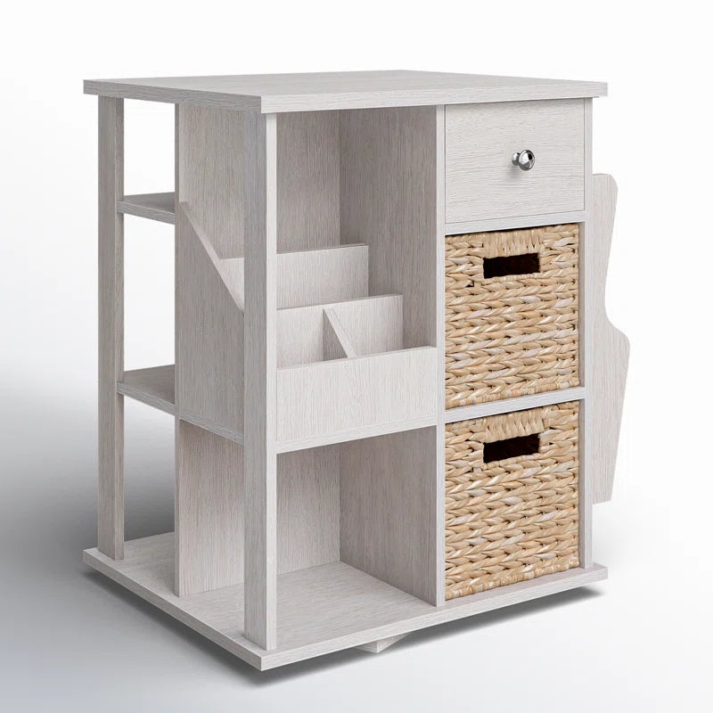 Arlene 3 Drawer End Table – Rustic Charm Meets Modern Functionality
