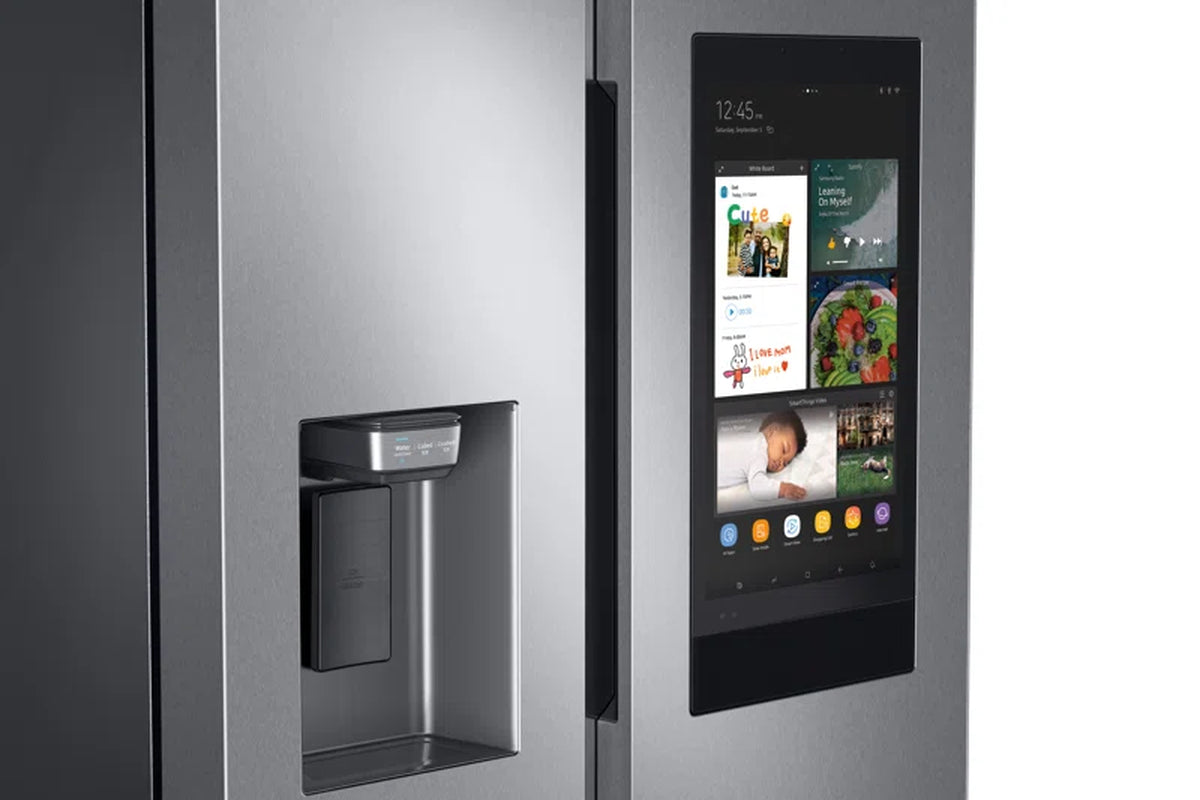 Family Hub Side-By-Side Refrigerator with Touch Screen