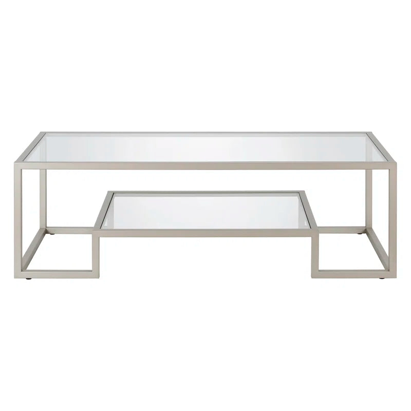 Shumake Glass Top Coffee Table