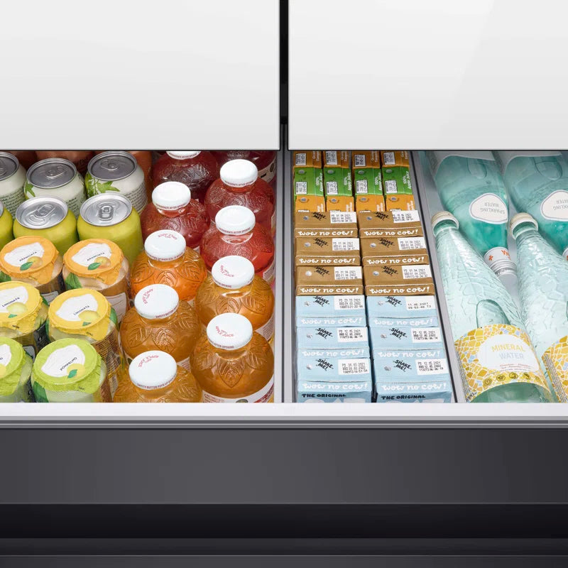 Bespoke Counter Depth 4-Door French Door Refrigerator (23 Cu. Ft.) with Family Hub™