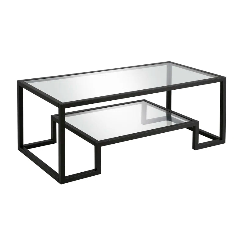 Shumake Glass Top Coffee Table