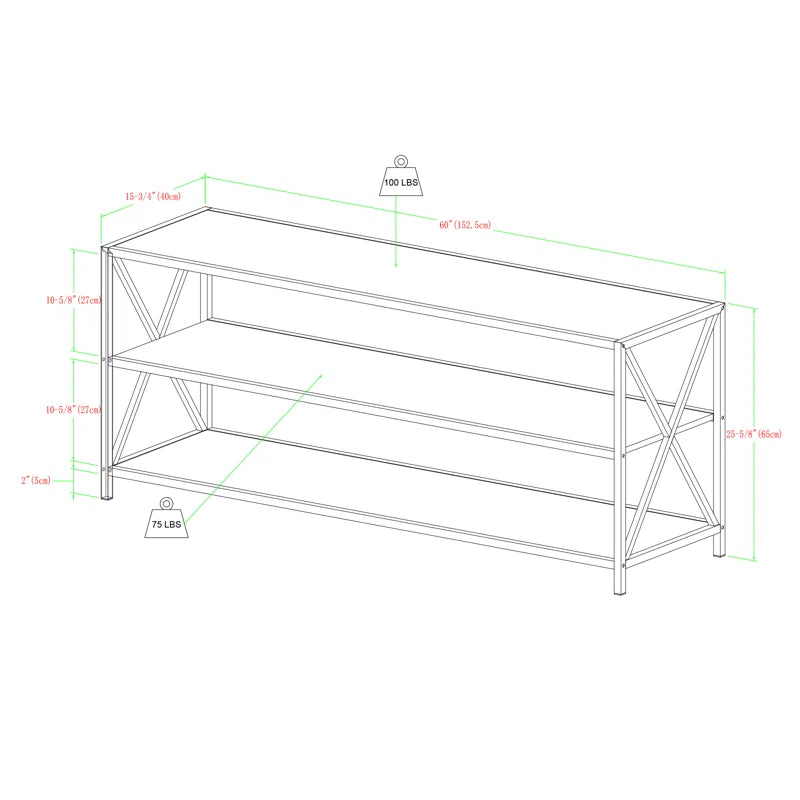 Eulas Etagere Bookcase