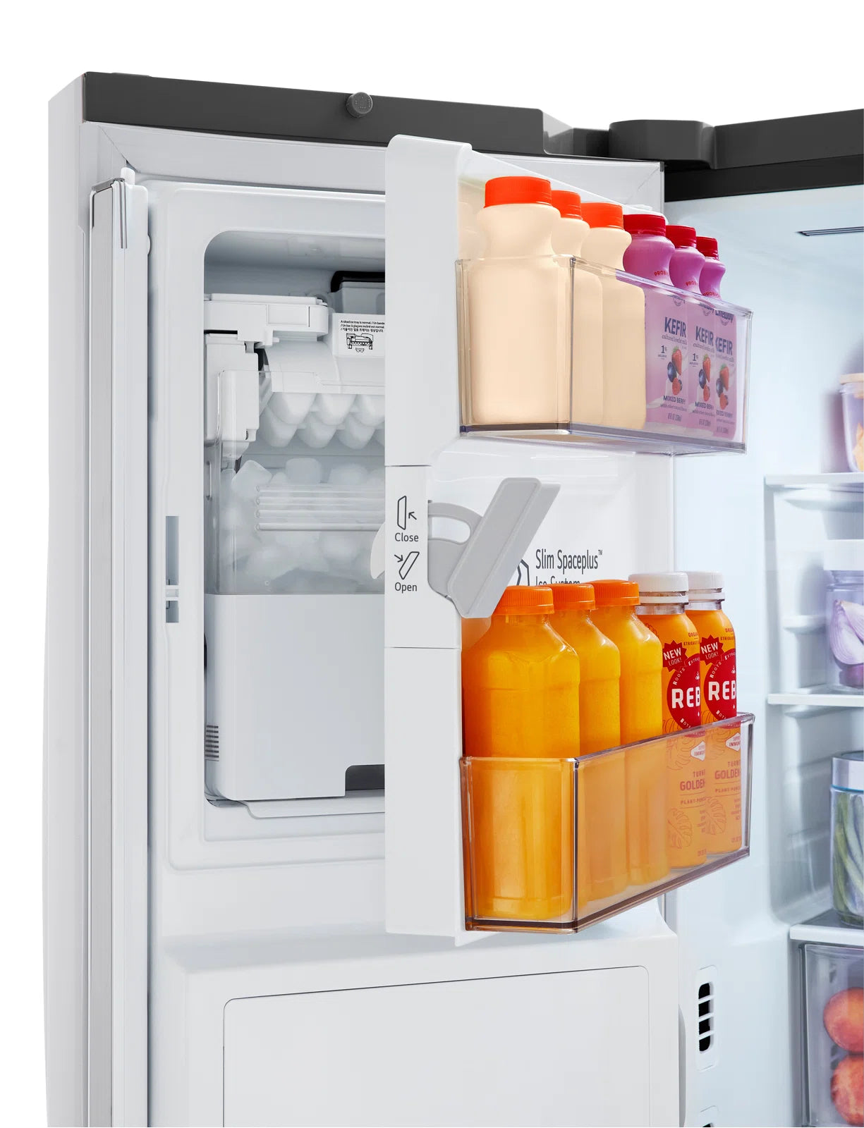 LG 31 cu. ft. Smart French Door Refrigerator | InstaView™ Door-in-Door®, Dual Ice Maker, and Wi-Fi Connectivity | Max Capacity, Energy Efficient, and Modern Kitchen Convenience