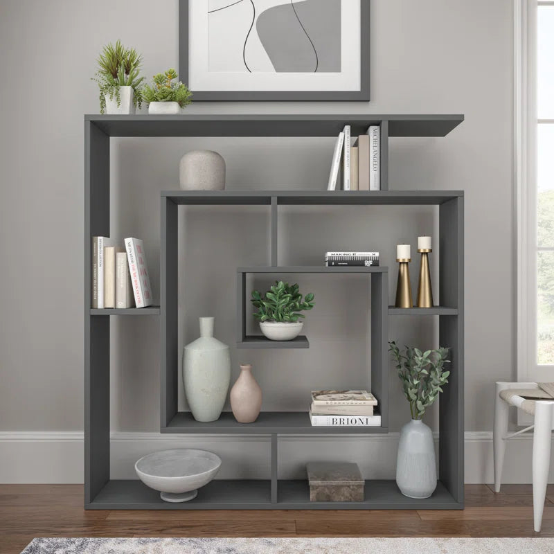 Abston Geometric Bookcase