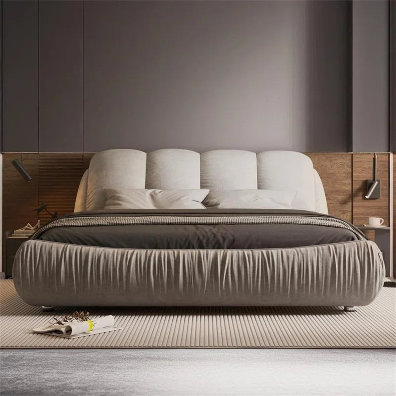 Kierran Upholstered Platform Bed – Luxurious Comfort and Modern Elegance for Your Dream Bedroom