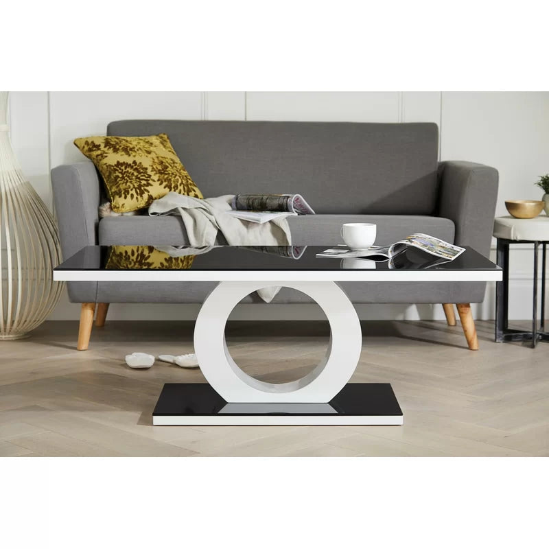 Modern Halo High Gloss Luxury Coffee Table | Scottsmoor Statement Piece for Elegant Living Spaces