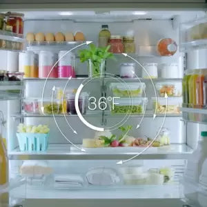 LG 31 cu. ft. Smart French Door Refrigerator | InstaView™ Door-in-Door®, Dual Ice Maker, and Wi-Fi Connectivity | Max Capacity, Energy Efficient, and Modern Kitchen Convenience