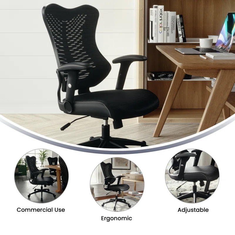 Siwar High-Back Designer Ergonomic Office Chair with Adjustable Armrests