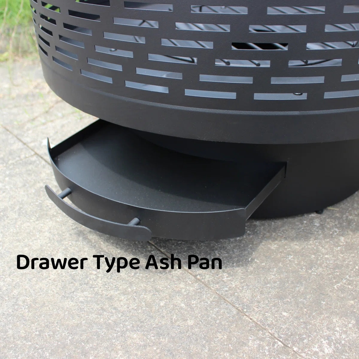 EmberCircle™ 3-in-1 Outdoor Fire Pit Table & Grill (26" / 32") — Lid, Cover, Log Grate & Poker Included